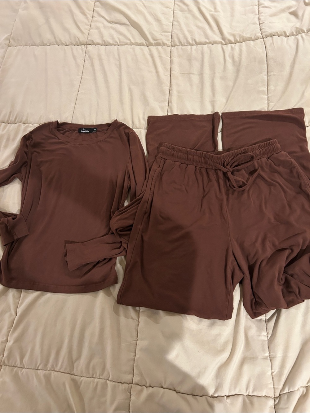 Trendy Queen brown set - size S